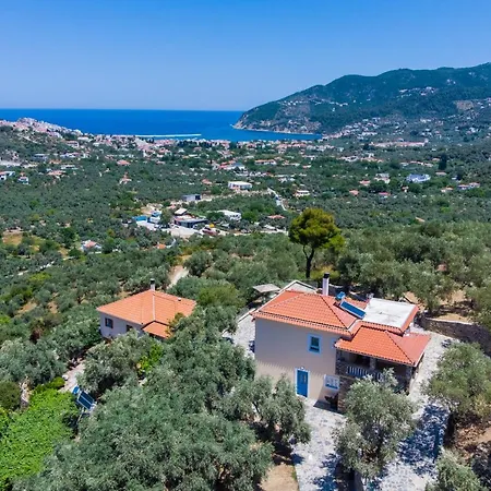 Ifigeneia με πισίνα και υπέροχη θέα 스코펠로스 타운