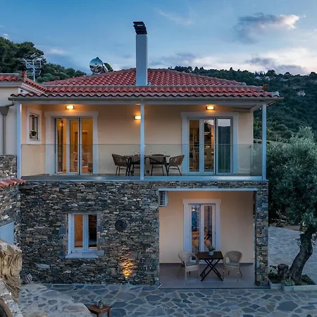 Ifigeneia με πισίνα και υπέροχη θέα 빌라 *