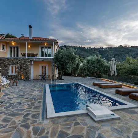 Ifigeneia με πισίνα και υπέροχη θέα Villa Skopelos stad