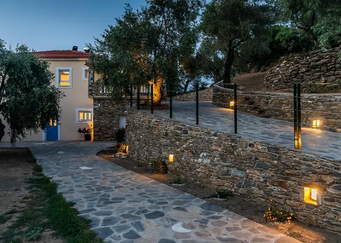 Ifigeneia με πισίνα και υπέροχη θέα